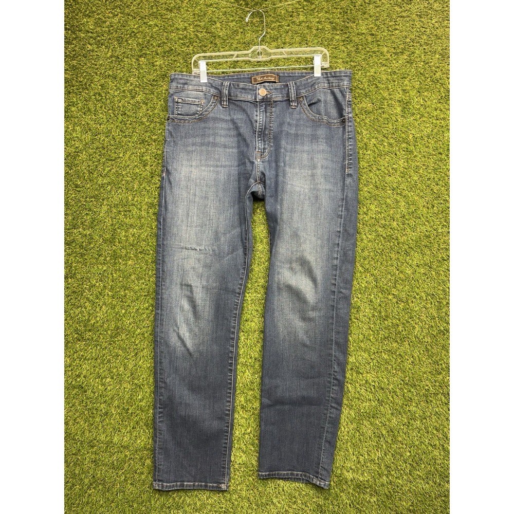 34 Heritage Jeans Mens 36x32 Courage Mid Rise Straight Leg Stretch Denim Casual